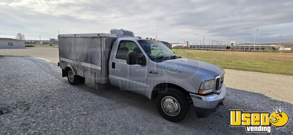 2004 F350 Lunch Serving Food Truck Indiana Gas Engine for Sale