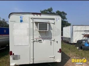 2004 Kitchen Trailer Kitchen Food Trailer Diamond Plated Aluminum Flooring Texas for Sale