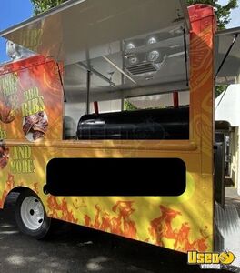 2004 Stepvan Barbecue Food Truck Concession Window Florida Diesel Engine for Sale