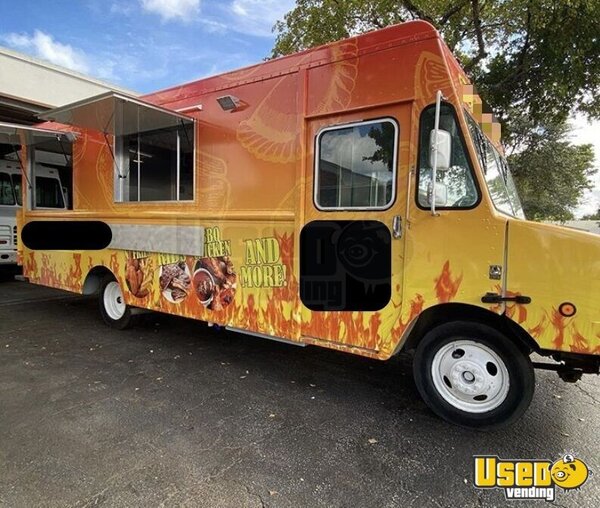 2004 Stepvan Barbecue Food Truck Florida Diesel Engine for Sale