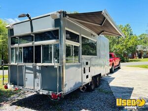 2005 Barbecue Trailer Barbecue Food Trailer Air Conditioning Florida for Sale