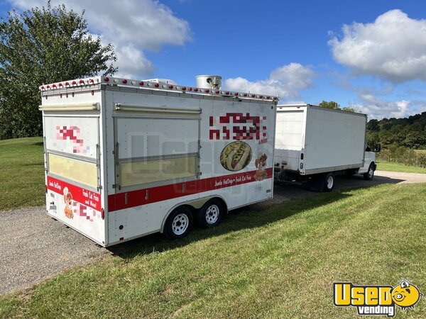 2005 Carnival Style Food Concession Trailer + Gmc Truck Concession Trailer Ohio for Sale