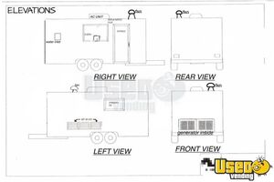 2005 Carrier Ice Cream Trailer Triple Sink California for Sale