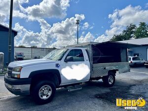 2005 Silverado Lunch Serving Food Truck Concession Window Florida for Sale