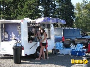 2005 Universal Trailer Beverage - Coffee Trailer Concession Window Oregon for Sale