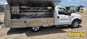 2006 F 250 Xl Superduty Lunch Serving Food Truck Cabinets Florida Gas Engine for Sale