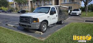 2006 F 250 Xl Superduty Lunch Serving Food Truck Slide-top Cooler Florida Gas Engine for Sale