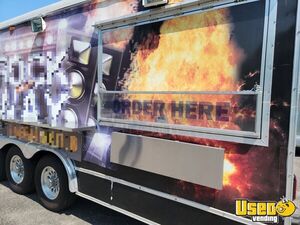 2007 Bbq Trailer Barbecue Food Trailer Concession Window Florida for Sale