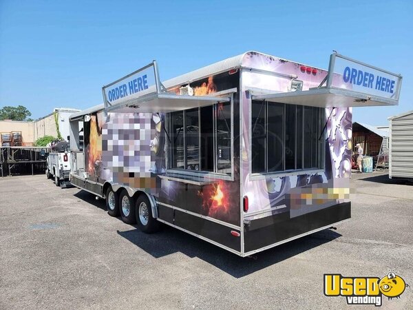 2007 Bbq Trailer Barbecue Food Trailer Florida for Sale