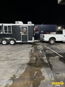 2007 Concession Trailer Beverage - Coffee Trailer Stainless Steel Wall Covers Arizona for Sale