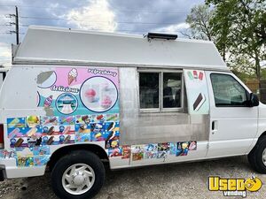 2007 Econoline Ice Cream Truck Concession Window Texas Gas Engine for Sale