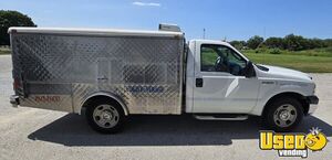 2007 F350 Lunch Serving Food Truck Air Conditioning Indiana Gas Engine for Sale