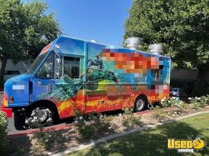 2007 W42 Taco Food Truck Exterior Customer Counter California Gas Engine for Sale