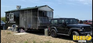 2008 Bbq Trailer Barbecue Food Trailer Ice Block Maker Massachusetts for Sale