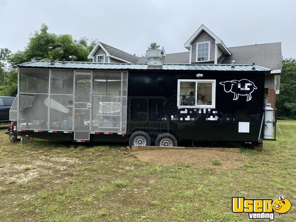 2008 Bbq Trailer Barbecue Food Trailer Massachusetts for Sale