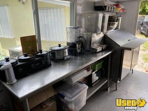 2008 Kitchen Trailer Kitchen Food Trailer Diamond Plated Aluminum Flooring Florida for Sale