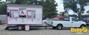 2008 Mobile Ice Cream Trailer Ice Cream Trailer Upright Freezer Louisiana for Sale