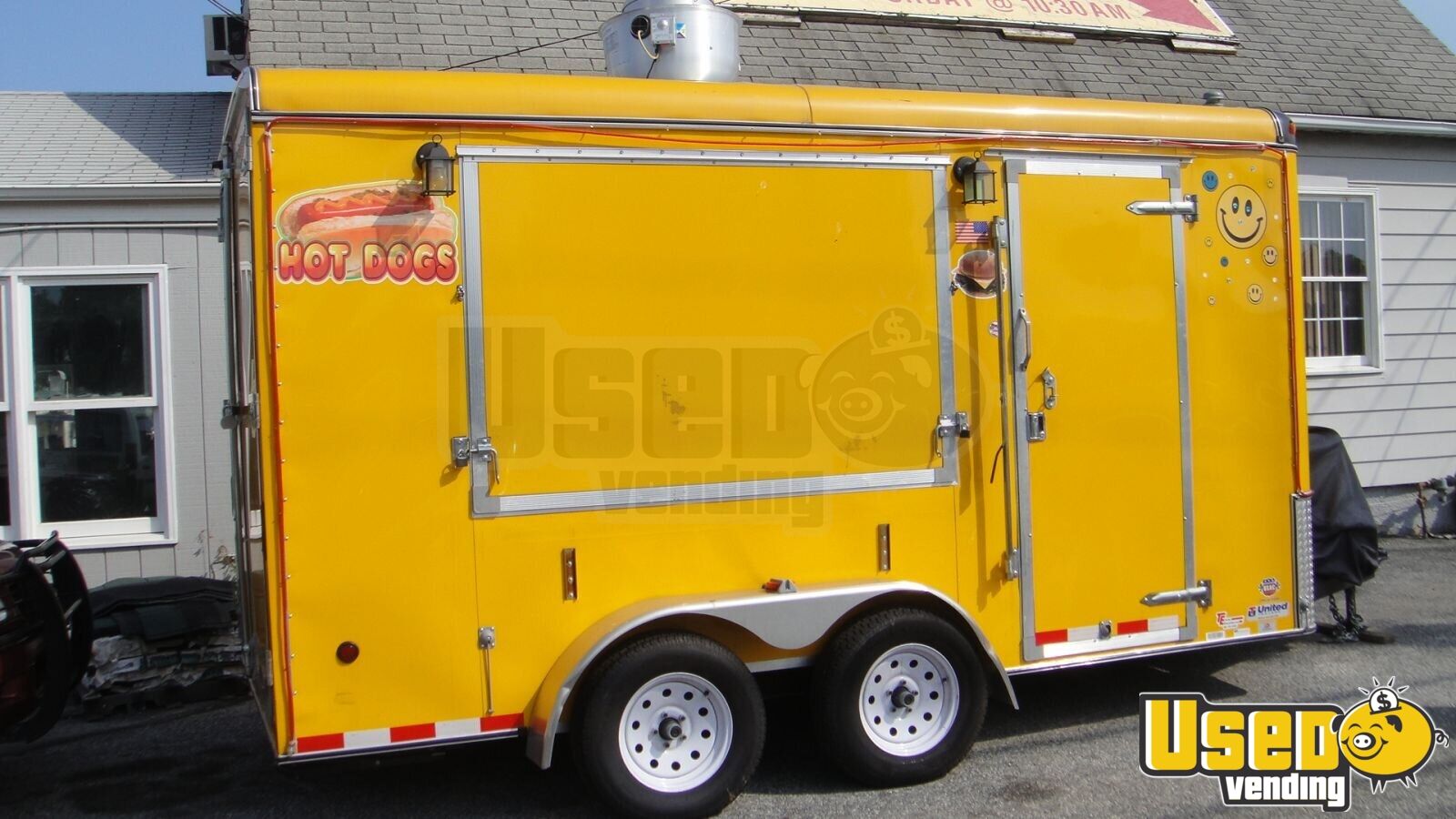 7 X 14 Food Concession Trailer For Sale In Maryland