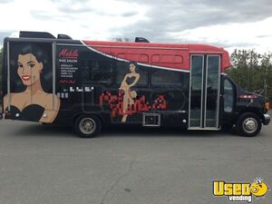 2010 E450 Mobile Hair & Nail Salon Truck Air Conditioning Ontario Diesel Engine for Sale