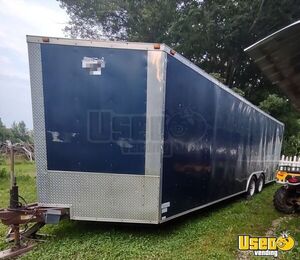 2010 Enclosed Cargo Trailer Kitchen Food Trailer Concession Window New York for Sale