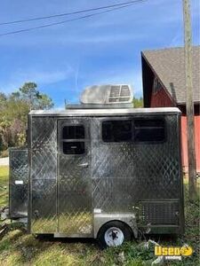 2010 Kitchen Trailer Kitchen Food Trailer Stainless Steel Wall Covers Florida for Sale