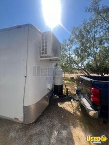 2010 Kitchen Trailer Kitchen Food Trailer Stainless Steel Wall Covers Texas for Sale