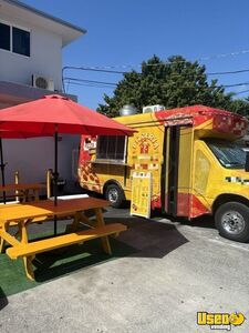 2011 E-350 Pizza Food Truck Concession Window Florida Gas Engine for Sale