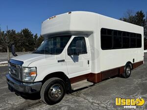 2011 E450 Shuttle Bus Exterior Lighting New York Gas Engine for Sale