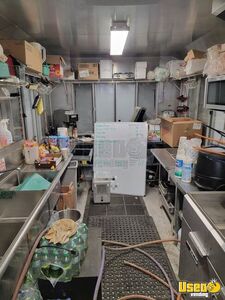 2011 Sout Kitchen Food Trailer Diamond Plated Aluminum Flooring Maryland for Sale