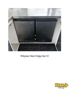 2012 Custom White Food Trailer Kitchen Food Trailer Steam Table Michigan for Sale