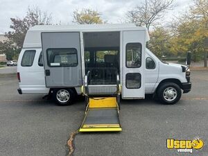 2012 E-350 Extended Nemt W/bus Door Shuttle Bus New York Gas Engine for Sale