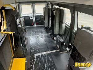 2012 E-350 Extended Nemt W/bus Door Shuttle Bus Sound System New York Gas Engine for Sale