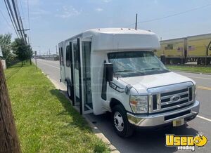 2012 E-350 Shuttle Bus Back-up Alarm New York Gas Engine for Sale