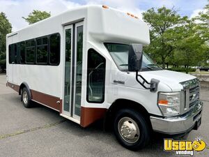 2013 E450 Shuttle Bus Air Conditioning New York Gas Engine for Sale