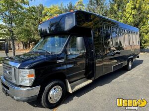 2013 E450 Shuttle Bus Air Conditioning New York Gas Engine for Sale