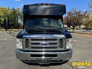 2013 E450 Shuttle Bus Exterior Lighting New York Gas Engine for Sale