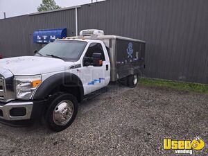 2013 F450 Lunch Serving Food Truck Air Conditioning Indiana Gas Engine for Sale