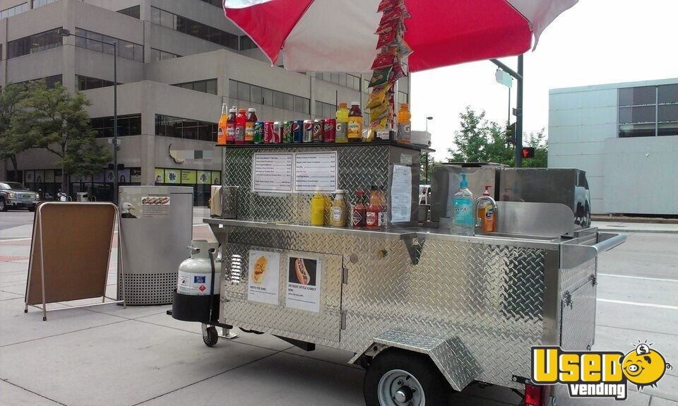2013 Oceanside Food Concession Cart Food Cart Hot Dog Warmer Missouri E435228 4j Xl 