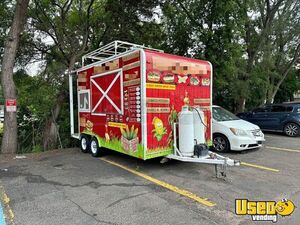 2013 Potato & Corn Roaster Trailer Corn Roasting Trailer Concession Window Minnesota for Sale