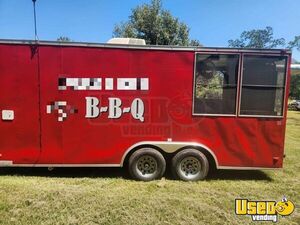 2014 Barbecue Concession Trailer Barbecue Food Trailer Cabinets Texas for Sale