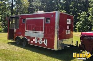 2014 Barbecue Concession Trailer Barbecue Food Trailer Concession Window Texas for Sale