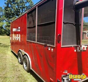 2014 Barbecue Concession Trailer Barbecue Food Trailer Exterior Customer Counter Texas for Sale