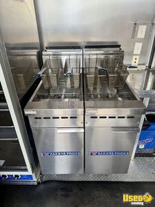 2014 Concession Full Kitchen Kitchen Food Trailer Diamond Plated Aluminum Flooring Texas for Sale