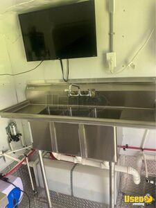 2014 Concession Trailer Kitchen Food Trailer Prep Station Cooler North Carolina for Sale