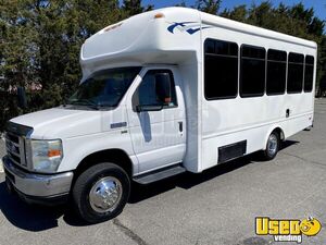 2014 E350 Shuttle Bus Air Conditioning New York Gas Engine for Sale