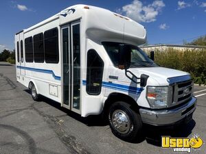 2014 E350 Shuttle Bus Air Conditioning New York Gas Engine for Sale