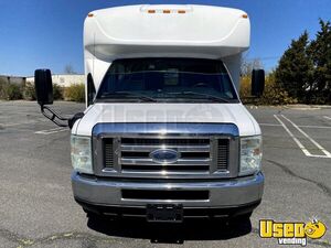 2014 E350 Shuttle Bus Exterior Lighting New York Gas Engine for Sale