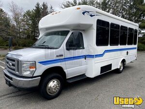 2014 E350 Shuttle Bus Exterior Lighting New York Gas Engine for Sale