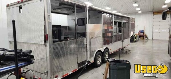 2014 Gooseneck Barbecue Food Trailer Kentucky for Sale