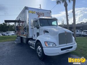 2014 Semi Wood-fired Pizza Truck Pizza Food Truck Florida Diesel Engine for Sale